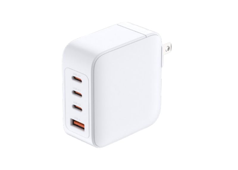 INCARCATOR retea D-Link, Quick Charge GaN PD 3.0, 100W, 3 x USB Type-C  20.0V / 5.0A max, 1 x USB 12.0V / 2.5A , alb  DCP-101  (timbru verde 0.18 lei)
