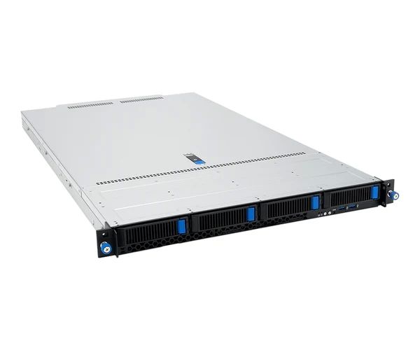 Server ASUS RS700A-E13-RS4U, Rack 1U, fara procesor, 2 x AMD socket SP5  max 400 W, fara memorie, 4 x LFF, 2 x 2000 W