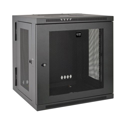 SmartRack 10U Rack Microscop de Profil Joasă pentru Montare pe Perete, cu Spate Articulat