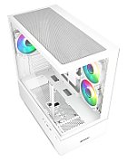 Case Sharkoon MK6 RGB Micro-ATX 1xGlass white