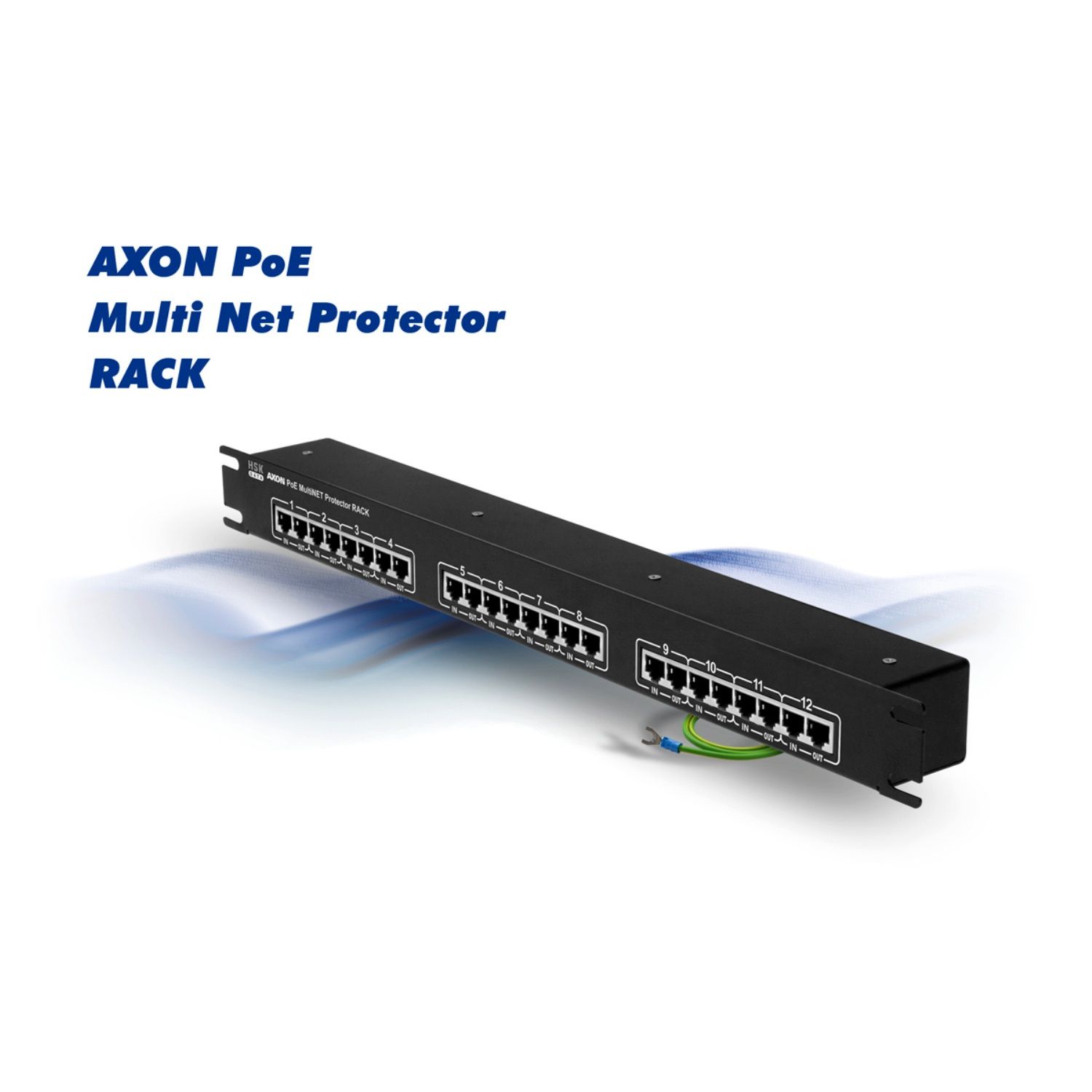 AXON-MULTINET-24 ETHERNET RACK SURGE PROTECTIVE DEVICE