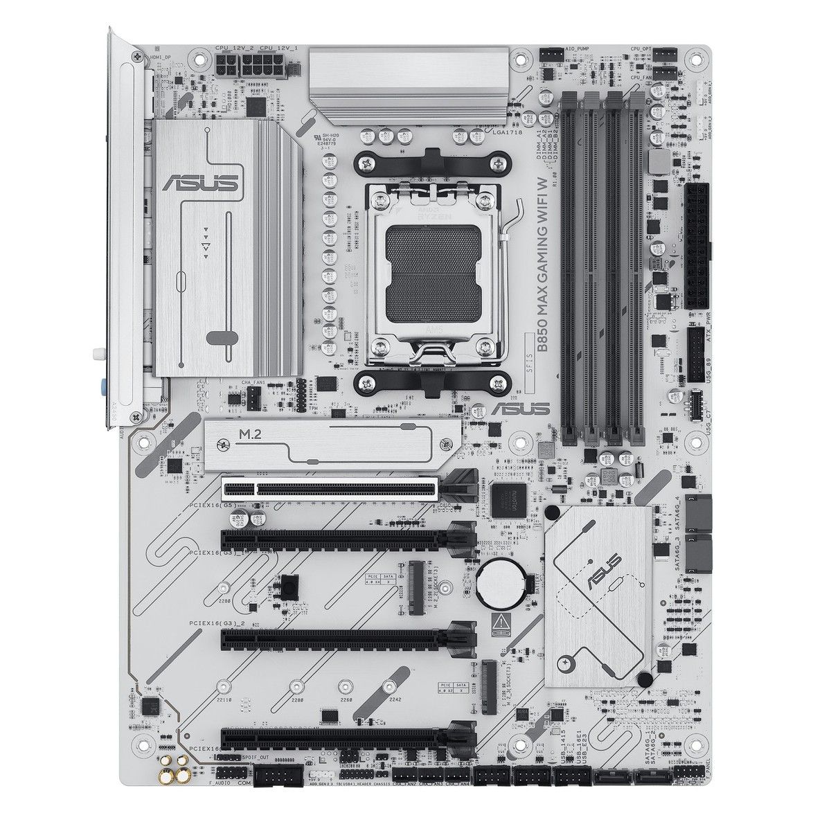 ASUS B850 MAX GAMING WIFI W (AMD,AM5,DDR5,ATX)