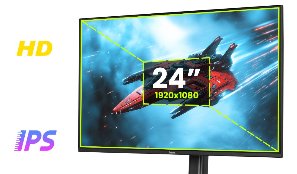 iiyama G-MASTER GB2471HSU-B1 computer monitor 60.5 cm (23.8 ) 1920 x 1080 pixels Full HD Black