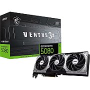 Placa video MSI GeForce RTX 5080 VENTUS 3X OC 16 GB GDDR7 256 bit