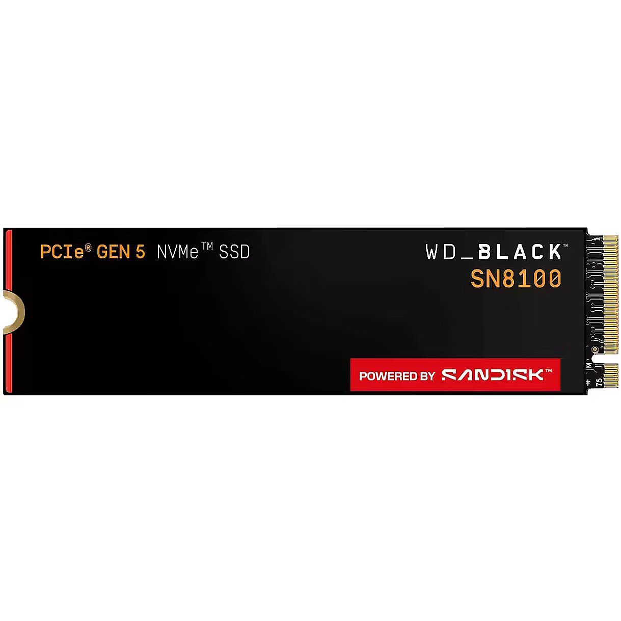 SSD WD Black SN8100 8 TB PCIe 5.0 x4 M.2 2280