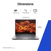 Laptop HP ZBook Fury G1i 18, 18 inch 2560 x 1600, Intel Core Ultra 9 - 285HX (24 C / 24 T, 2.1 GHz - 5.5 GHz, 24 MB cache, N/A), 64 GB DDR5, 2 x 1 TB SSD, nVidia RTX Pro 4000 Blackwell, Windows 11 Pro, Tastatura English, Argintiu