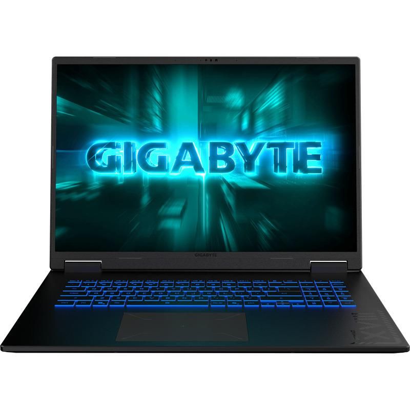 Laptop GIGABYTE A 18 3THK3EEC93SD, 18 inch 2560 x 1600, AMD Ryzen 7 - 260 (8 C / 16 T, 3.8 GHz - 5.1 GHz, 16 MB cache, 45 W), 16 GB DDR5, 512 GB SSD, nVidia GeForce RTX 5050, Fara sistem de operare, Tastatura English, Negru
