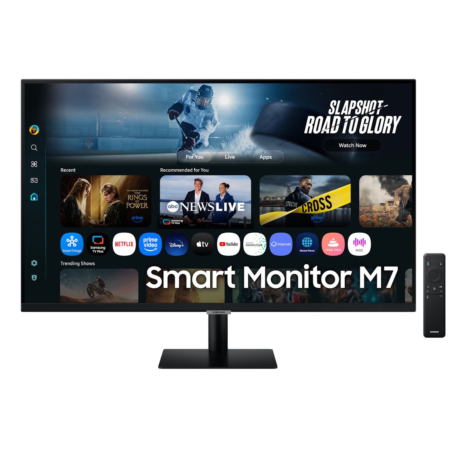 Monitor Samsung 32 LS32FM700UUXDU, Diagonal (inch): 32, Diagonal (cm): 81, Aspect ratio: 16:9, Panel: VA, Resolution: 3840x2160, Refresh Rate: 60Hz, Response time GtG: 4ms, Brightness (max): 300 cd/m², Contrast (static) : 3000:1, Viewing angle: 178/178, Color Gamut Type: NTSC, Color Gamut Coverage