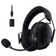 Casti wireless Razer Blackshark V3 Pro, micrfon uni-directional, izolare fonică activăn, sistem sunet 7.1, frecventa 20 - 28000, autonomie 70 ore, negru