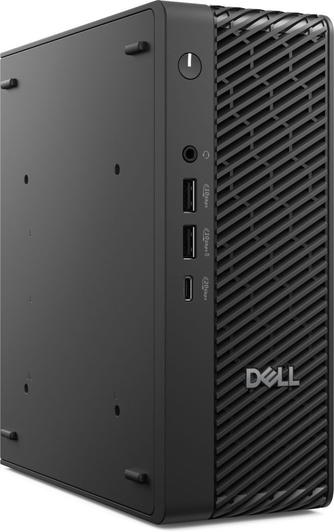 Desktop PC Dell Pro Max Micro FCM2250 MT, Intel Core Ultra 7 - 265 (20 C / 20 T, 1.8 GHz - 5.3 GHz, 30 MB cache), 16 GB RAM, 512 GB SSD, Fara unitate optica, nVidia RTX A400 4 GB, Adaptor extern 180 W, Ubuntu Linux
