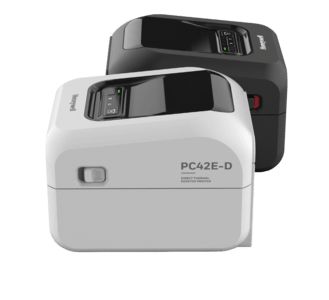 PC42E-D, Direct Thermal, Black, 300 dpi, USB, Ethernet, Serial. No Power Cord.