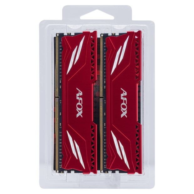 AFOX GAMING DDR4 2X16GB 3200MHZ CL16 RANK1 XMP2 RED
