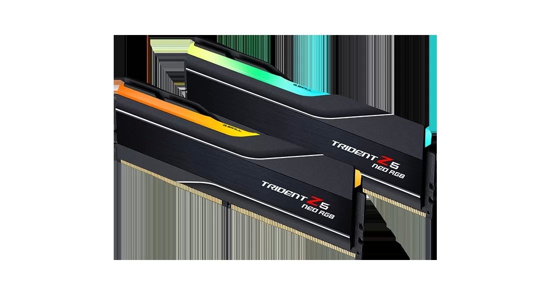 G.Skill Trident Z5 Neo RGB F5-6000J3444F64GX1-TZ5NR memory module 64 GB 1 x 64 GB DDR5 6000 MT/s
