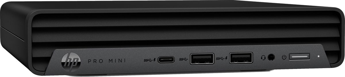 Desktop PC HP Pro Mini 400 G9, Intel Core i5 -14500T (14 C / 20 T, 1.7 GHz - 4.8 GHz, 24 MB cache, 65 W), 16 GB RAM, 512 GB SSD, Intel Graphics, Windows 11 Pro
