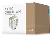 COOLER DeepCool  AK700 G2 DIGITAL WH  skt. Intel si AMD, racire cu aer, vent. 120mm, 2700 rpm, 7 heatpipes, inaltime 157mm, top cover digital, alb, R-AK700-WHNDMN-GJD   (timbru verde 2 lei)