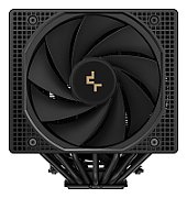 COOLER DeepCool  ASSASSIN VC ELITE  skt. Intel si AMD, racire cu aer, vent. 1 x 140mm si 1 x 120mm, 500 - 1800 rpm, 7 heatpipes, inaltime 164mm, , negru, R-ASN4-BKNVNN-GJD   (timbru verde 2 lei)