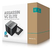 COOLER DeepCool  ASSASSIN VC ELITE  skt. Intel si AMD, racire cu aer, vent. 1 x 140mm si 1 x 120mm, 500 - 1800 rpm, 7 heatpipes, inaltime 164mm, , negru, R-ASN4-BKNVNN-GJD   (timbru verde 2 lei)