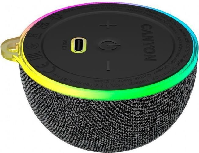 CANYON Magnetic BT speaker OnMove 13 5W Black