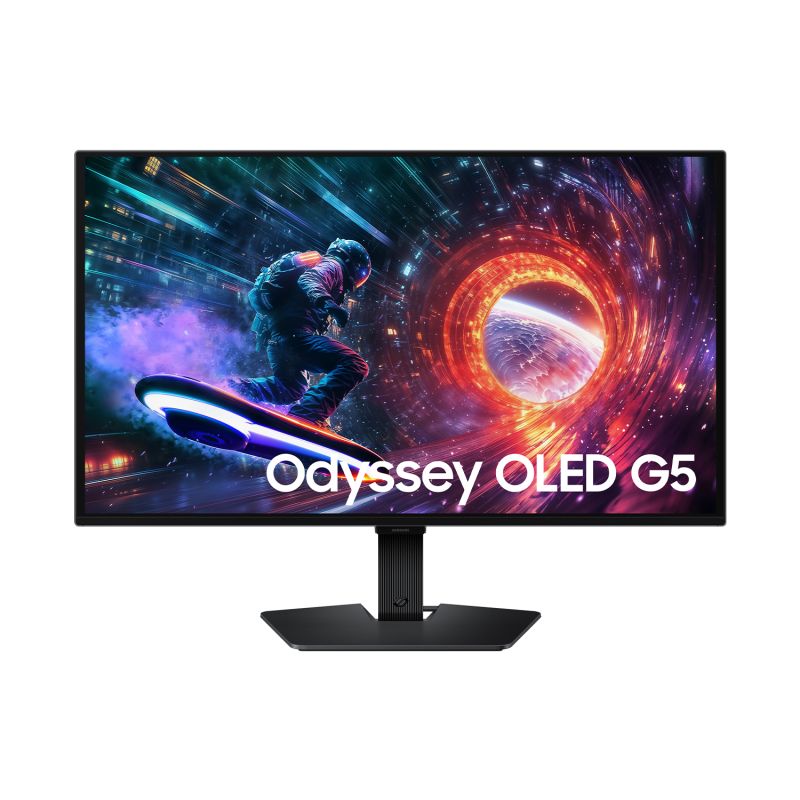 Monitor Samsung 27  LS27FG500SUXEN, Diagonal (inch): 27, Diagonal (cm): 68, Aspect ratio: 16:9, Panel: OLED, Resolution: 2560x1440, Refresh Rate: 180Hz/144Hz, Response time GtG: 0.03ms, Brightness (max): 200 cd/m², Contrast (static) : 1M:1, Viewing angle: 178/178, Color Gamut Type: DCI, Color Gamut