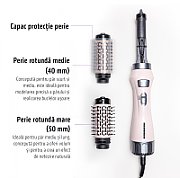Perie rotativa Heinner HAB-R12RDC-PNK2