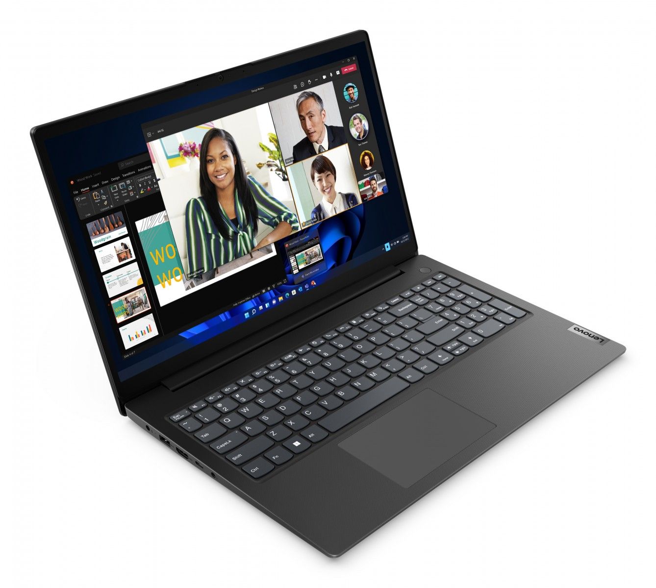 Laptop Lenovo V15 G4 IRU 83A1012QMX, 15.6 inch 1920 x 1080, Intel Core I5-13420H (8 C / 12 T, 3.4 GHz - 4.6 GHz, 12 MB cache, 45 W), 16 GB DDR4, 512 GB SSD, Intel UHD Graphics, Windows 11 Pro, Tastatura Nordic, Negru