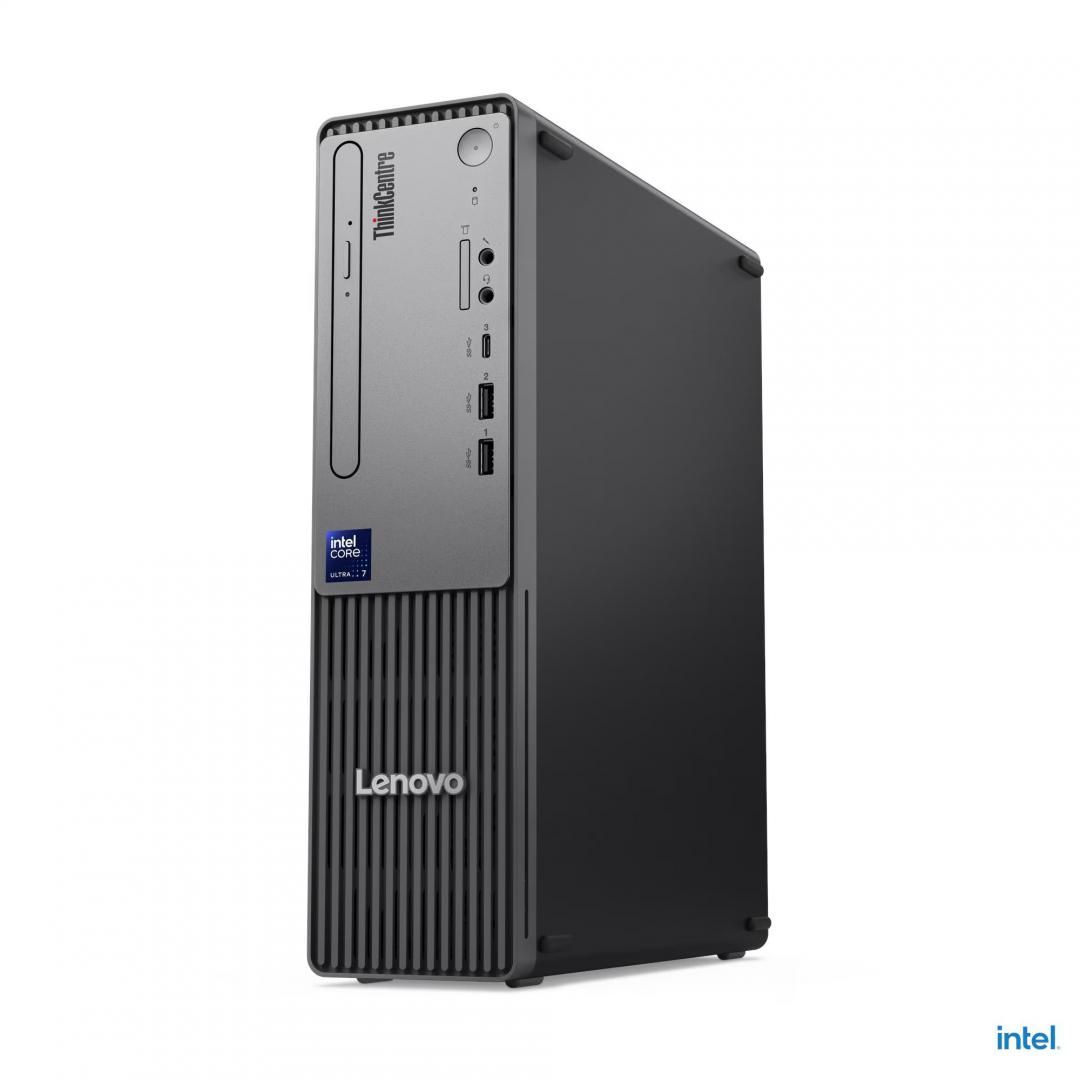 Desktop PC Lenovo ThinkCentre neo 50s Gen 6 SFF SFF, Intel Core Ultra 3 - 205 (8 C / 8 T, 3.8 GHz - 4.9 GHz, 15 MB cache, 65 W), 8 GB DDR5, 512 GB SSD, Fara unitate optica, Intel Graphics Partajata, 200 W, Fara sistem de operare
