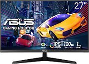 Monitor Asus 27  VY279HGR, Diagonal (inch): 27, Diagonal (cm): 68, Aspect ratio: 16:9, Panel: IPS, Resolution: 1920x1080, Refresh Rate: 120Hz, Response time MPRT: 1ms, Brightness (max): 250 cd/m², Contrast (static) : 1500:1, Viewing angle: 178/178, Colours: 16.7M, VESA Wallmount: 100x100, Tilt