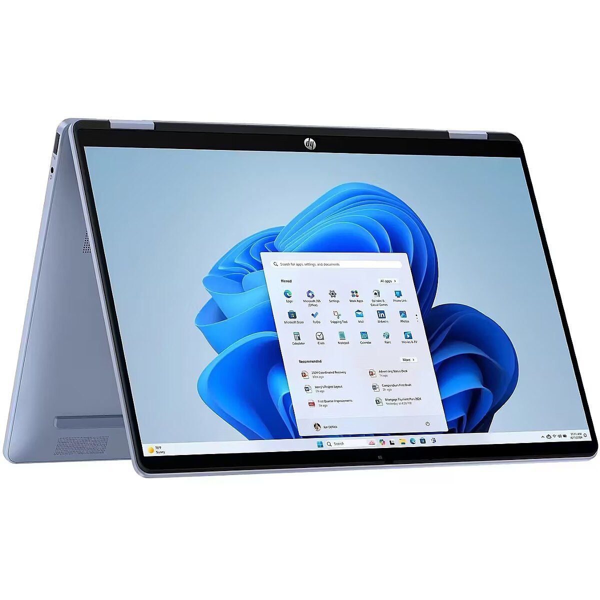 Laptop HP OmniBook 7 AI 14-fr0003nw, 14 inch 1920 x 1200, Intel Core ultra 5 225U (12 C / 14 T, 1.5 GHz - 4.8 GHz, 24 MB cache, 28 W), 16 GB LPDDR5, 512 GB SSD, Intel Graphics, Windows 11 Pro, Tastatura US, Glacial Silver