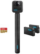 Bundle Camera de actiune GoPro MAX 2, 64Gb, 8K3029MP, Monopied, Enduro bat., 64Gb