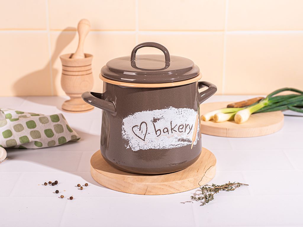 Oala clasica 2.3l Bakery Metalac email/14cm/2.3l