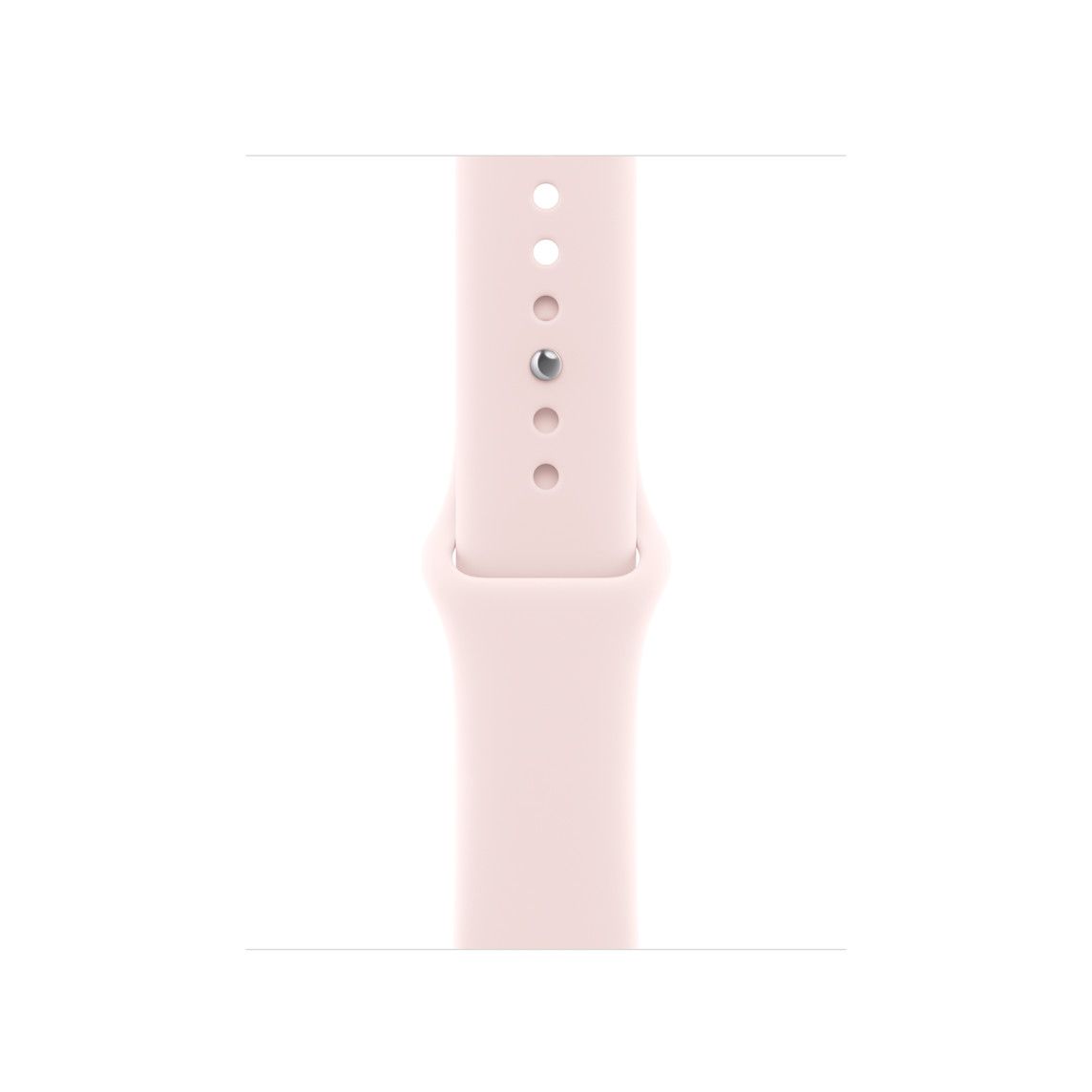 Apple Watch 40mm Sport Band: Soft Pink Sport Band - M/L (SEASONAL)