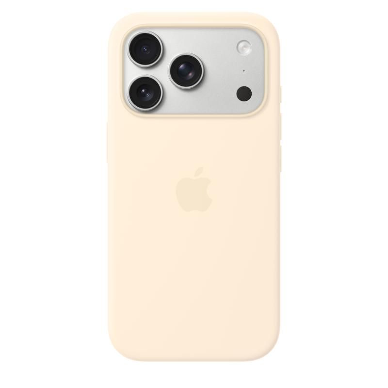 IPHONE 17 PRO SILICONE CASE/WITH MAGSAFE VANILLA