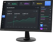 Monitor Lenovo C24-40 Monitor 23.8 VA, FHD (1920x1080), 16:9, Brightness: 250 cd/m², Contrast ratio: 3000:1, Response time: 7ms (Level 1) / 6ms (Level 2) / 5ms (Level 3) / 4ms (Level 4) / 19ms (Off mode), Dot / Pixel Per Inch: 92 dpi, Color Gamut: 72% NTSC, View angle: 178° / 178°, Stand: Tilt