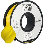 Filament 3D Proffesional Lab, Diamentru 1.75mm, Greutate: 1KG, Culoare: Galben, Material: PLA, Temperatura: 180-240c.