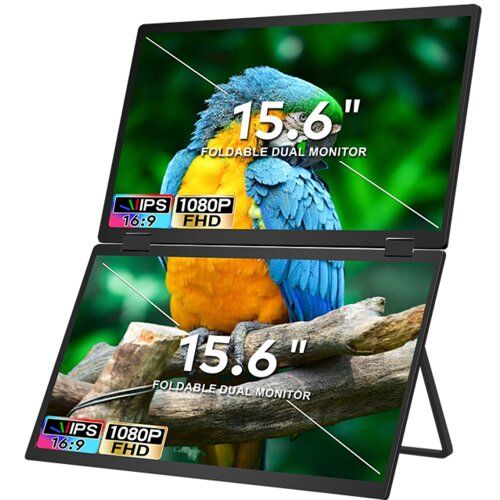 Extralink Smart Life T01 15.6  | Przenośne monitory do laptopa | 2 monitory  IPS