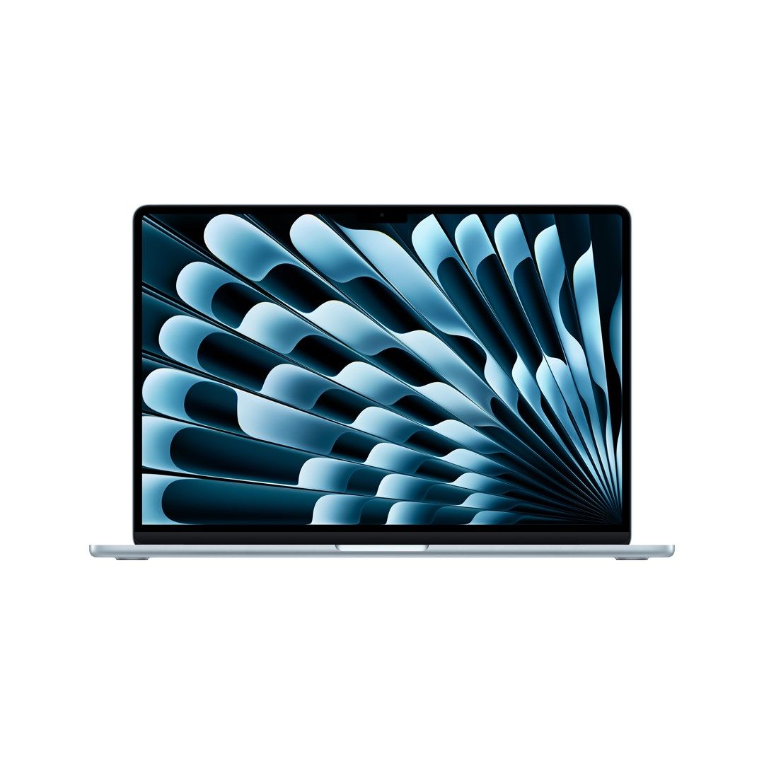 Laptop Apple MacBook Air 15 MDVQ4ZE/A, 15.3 inch 2880 x 1864, Apple M5 10-core (10 C / 10 T, N/A - N/A, N/A cache, N/A), 16 GB LPDDR5X, 512 GB SSD, Apple M5 10-core integrat, Mac OS, Tastatura US, Sky Blue