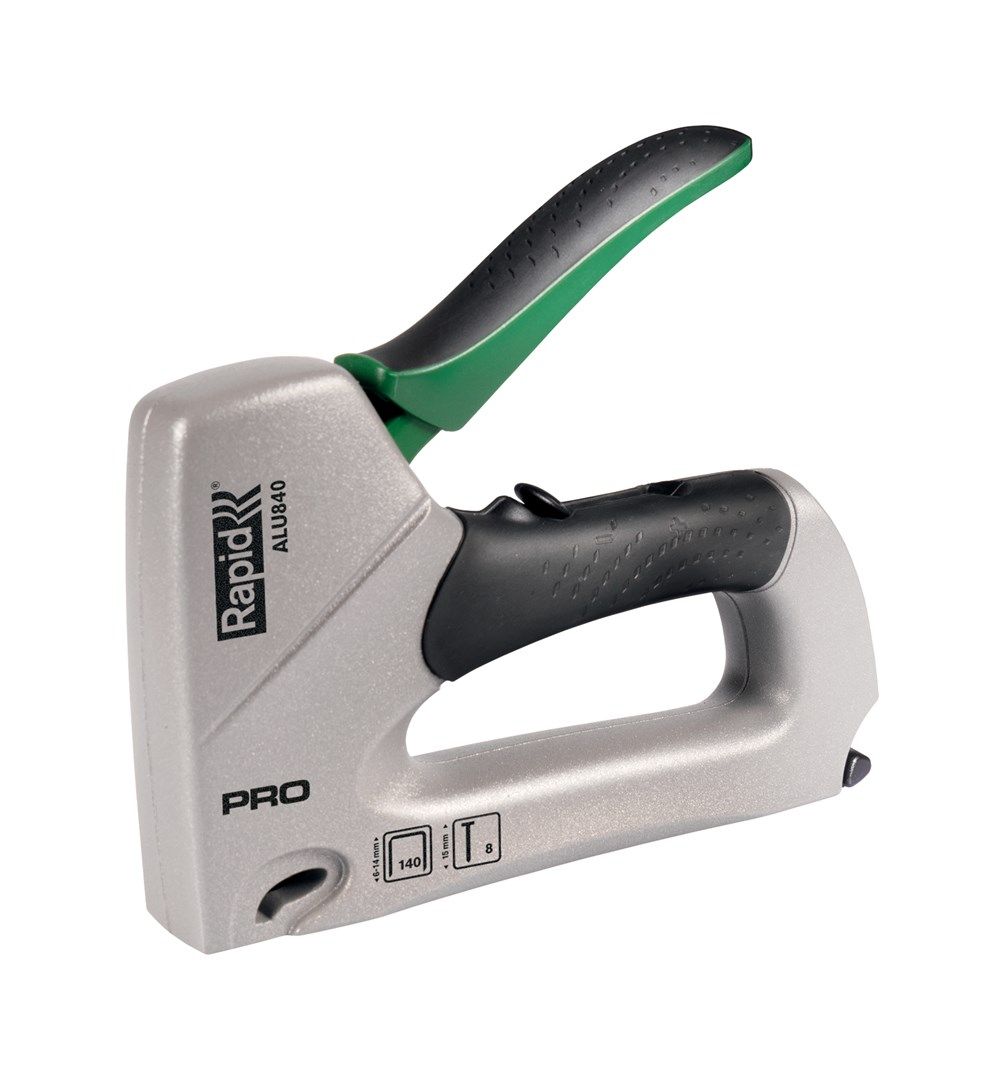 STAPLE GUN RAPID ALU840 6–14MM