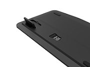 Tastatura wireless Natec TURBOT 2,  material taste ABS, numar taste 90, mecanism taste X-Scissors, toucpad pentru smart TV inclus, negru