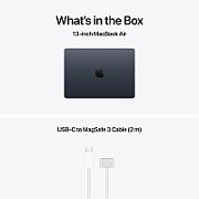 Laptop Apple MacBook Air 13 Z1L6000G0, 13.6 inch 2560 x 1664, Apple M5 10-core (10 C / 10 T, N/A - N/A, N/A cache, N/A), 24 GB LPDDR5X, 512 GB SSD, Apple M5 10-core integrat, Mac OS, Tastatura International, Midnight