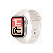 Apple Watch SE (3nd generation) SE 3 GPS 40mm Starlight Aluminium Case with Starlight Sport Band - S/M