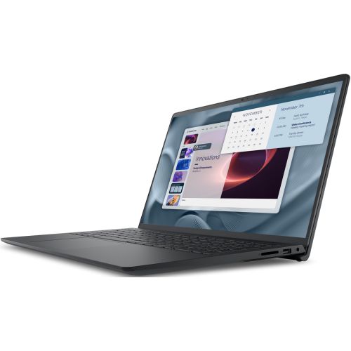 Laptop Dell Pro 15 Essential PV15250, 15.6 inch 1920 x 1080, Intel 1334U (10 C / 12 T, 1.3 GHz - 4.6 GHz, 12 MB cache, 55 W), 8 GB DDR5, 512 GB SSD, Intel UHD Graphics, Windows 11 Pro, Tastatura International, Carbon Black