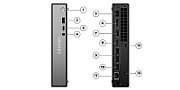 Desktop PC Lenovo ThinkCentre neo 50q Gen 5 Tiny, Intel 210H (8 C / 12 T, 2.2 GHz - 4.8 GHz, 12 MB cache), 16 GB RAM, 512 GB SSD, Intel Graphics, Windows 11 Pro