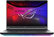 Laptop ASUS ROG Strix G16 G614PW-RV035, 16 inch 1920 x 1200, AMD Ryzen 9 8940HX (16 C / 32 T, 2.4 GHz - 5.3 GHz, N/A cache, N/A), 32 GB DDR5, 1 TB SSD, Nvidia GeForce RTX 5080, Fara sistem de operare, Tastatura US, Eclipse Gray