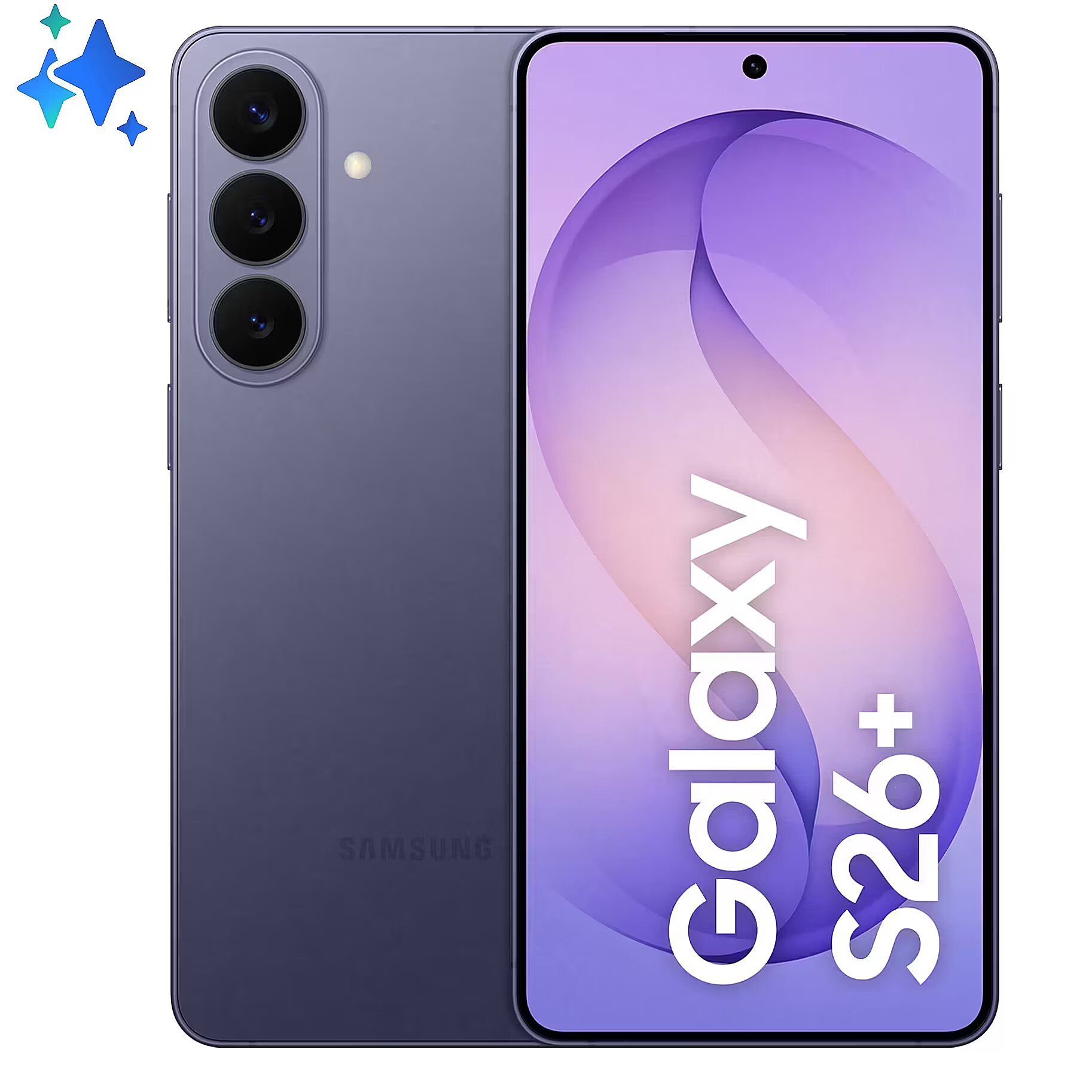 Samsung Galaxy S26+ 17 cm (6.7 ) Dual SIM Android 16.0 5G USB tip-C 12 Giga Bites 256 Giga Bites 4900 mAh Violet