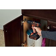 Black & Decker BDCDC18-QW drill 650 RPM Black  Orange