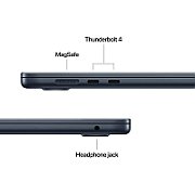 Laptop Apple MacBook Air 15 Z1LW000GY, 15.3 inch 2880 x 1864, Apple M5 10-core (10 C / N/A T, N/A - N/A, N/A cache, N/A), 32 GB LPDDR5X, 512 GB SSD, Apple M5 10-core integrat, Mac OS, Tastatura English International, Midnight