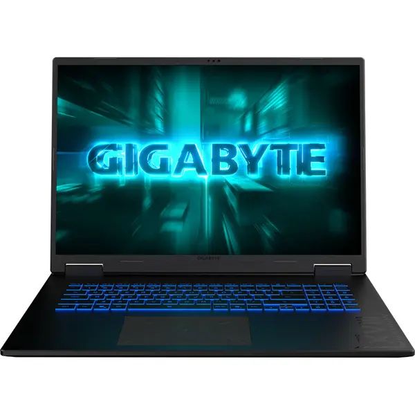 Laptop GIGABYTE AMD Ryzen 3vhk3eec93sd, 18 inch 2560 × 1600 pixeli, AMD Ryzen 7 260 (8 C / 16 T, 3.8 GHz - 5,1 GHz, Cache L2: 8 MBCache L3: 16 MB cache, 45 W), 16 GB DDR5, 512 GB SSD, nVidia RTX 5060, Fara sistem de operare, Tastatura English, Negru