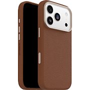 OtterBox Symmetry Kaktusleder Camera Control f?r iPhone 17 Pro Max brown