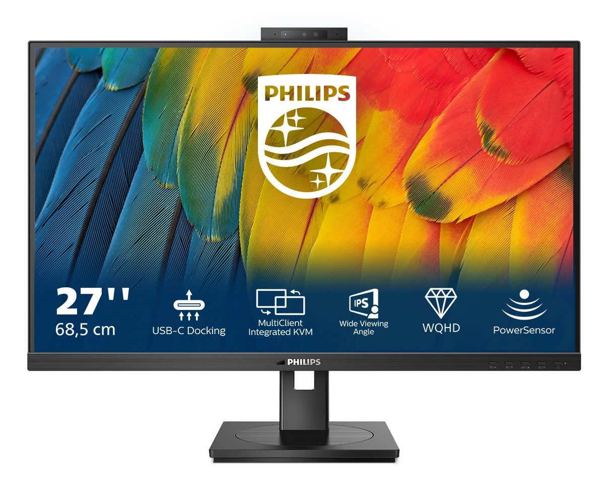 Philips 68 5cm (27 0 ) 27B1U5601H 16:09 HDMI+DP+USB-C Webcam