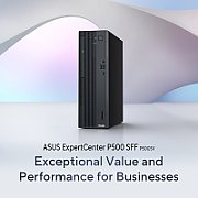 Desktop PC Asus ExpertCenter P500, Intel 210H (8 C / 12 T, 2.2 GHz - 4.8 GHz, 12 MB cache), 16 GB RAM, 512 GB SSD, Intel Graphics, 180 W, Windows 11 Pro